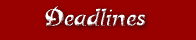 deadlines